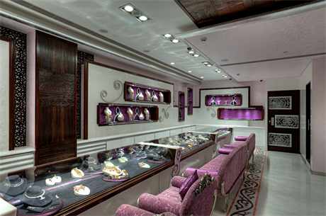 Motison's Showroom Marble Flooring