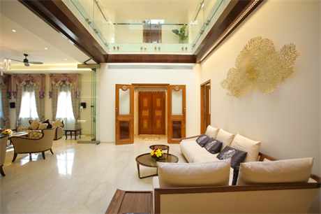 Rajkot Bungalow Night Detail
