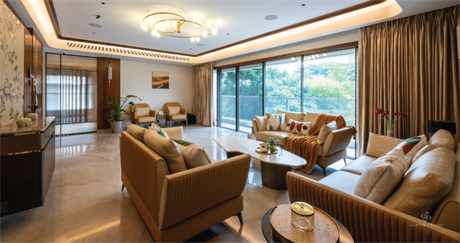 Mumbai Apartment Living Space Details