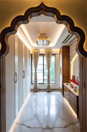 Mumbai Apartment Hallway